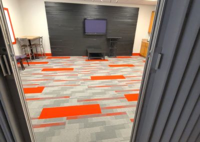 Commercial carpeting installed by Amazing Floors LP